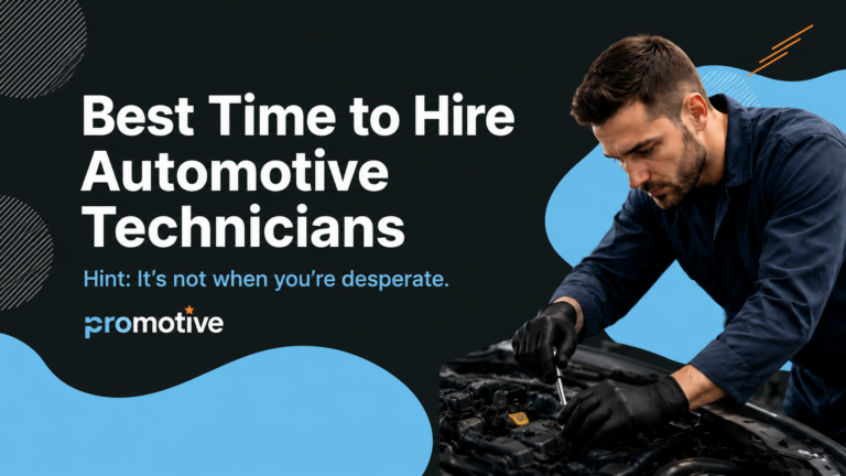 Best Time to Hire Automotive Technicians