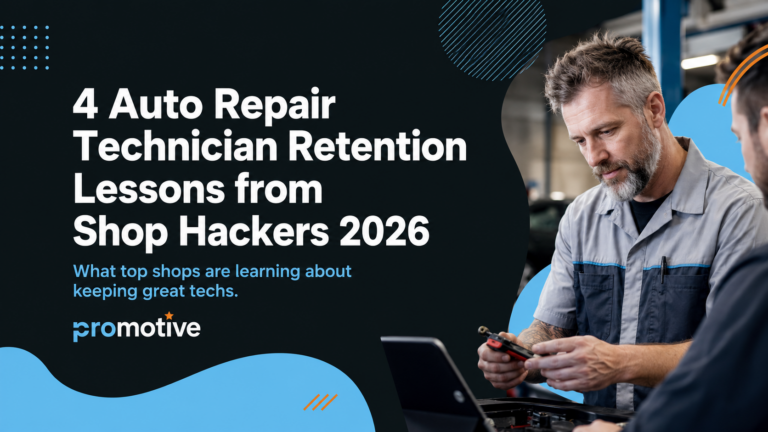 Auto Repair Technician Retention Lessons