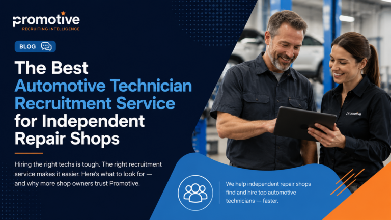 Why Automotive Technicians Don't Apply to Your Shop
