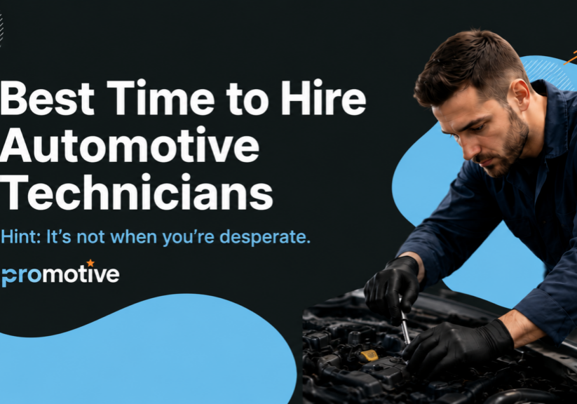 Best Time to Hire Automotive Technicians